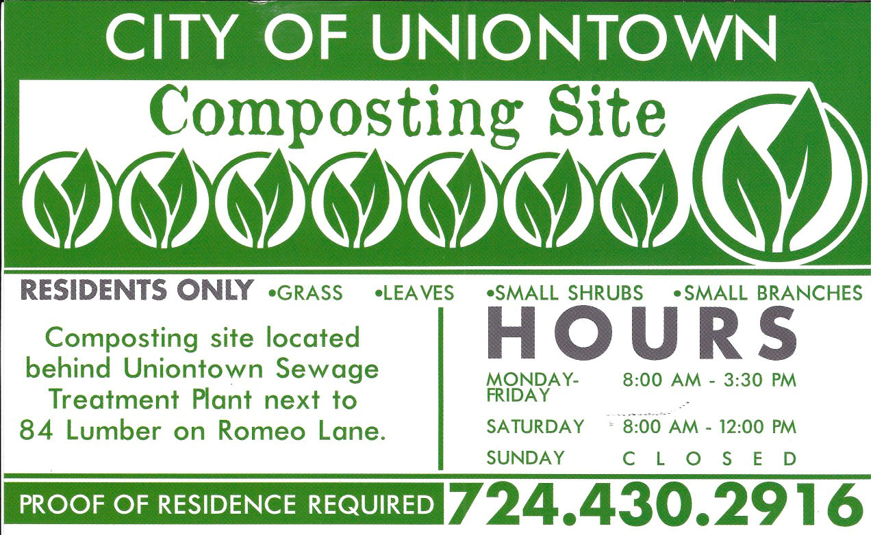 Recycling – The City of Uniontown